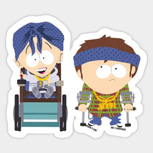 Crips Timmy and Jimmy - South park Sticker